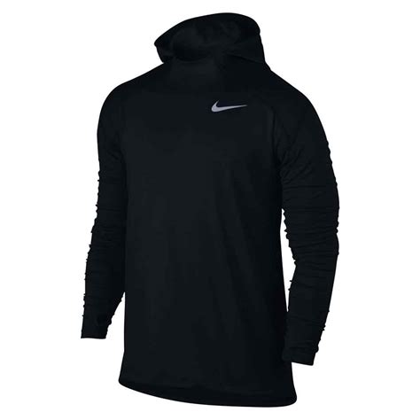 lauf-kapuzenpullover dry element in schwarz nike|Nike Dry Element Hoodie Schwarz .